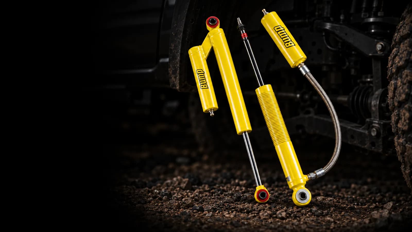 Amortecedor All Terrain System instalado